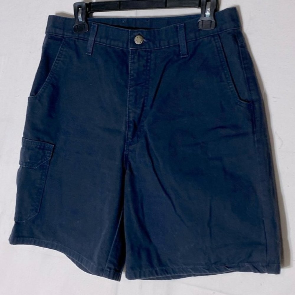 MEC Mountain Equipment Co Op Navy Blue Organic Cotton High Waist Cargo